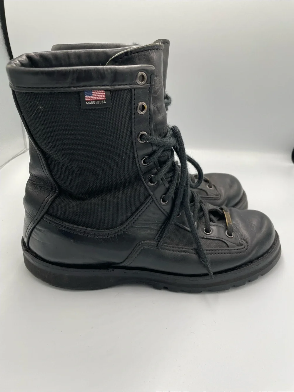 Danner Acadia 8 Mens Sz 7.5 Black Boots Gore Tex Work Wear Casaul Outdoors